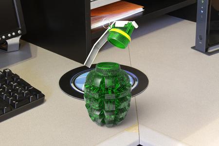 Grenade to screw on