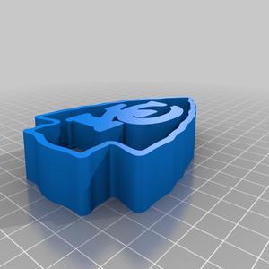 KC Chiefs Arrowhead Cookie Cutter Full