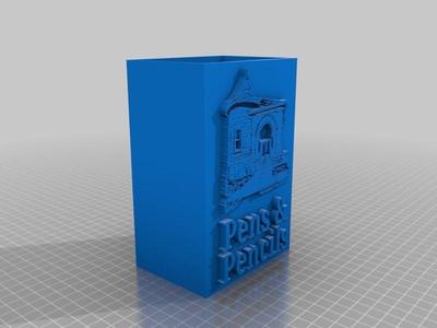 Paola Free Library Pencil Holder