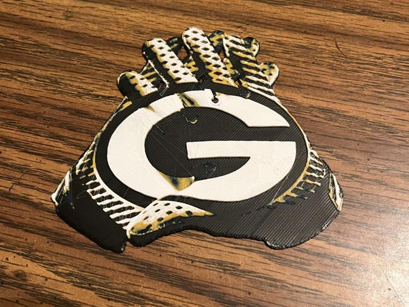 Green Bay Packers Receiver's Football Gloves
