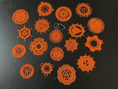 Virus Snowflakes 