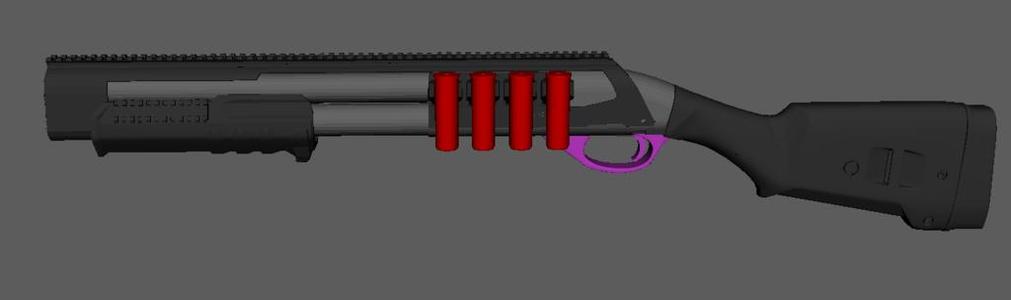 Wasp 870 shotgun toy MOD