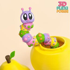 Flexi Caterpillar + Pear House Set