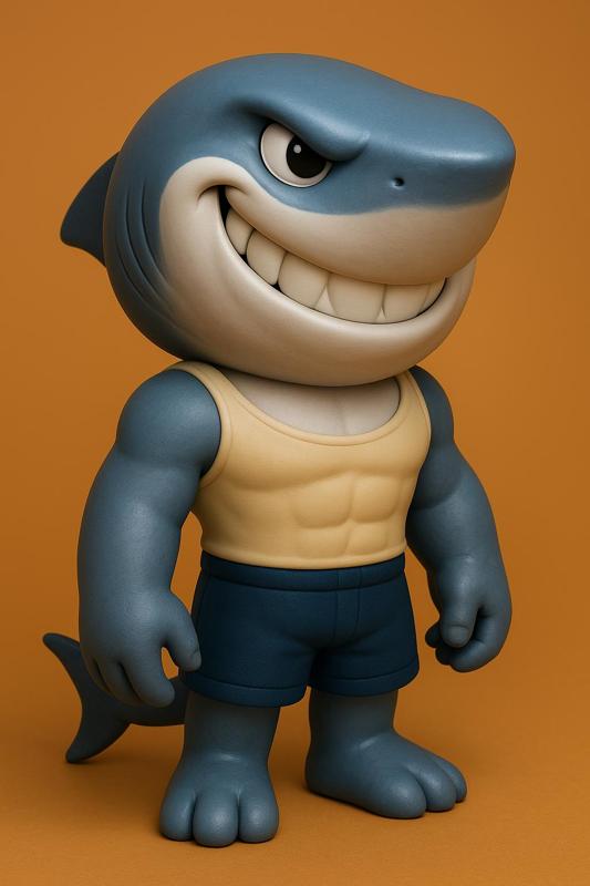 King Shark - The Suicide Squad 3d Model