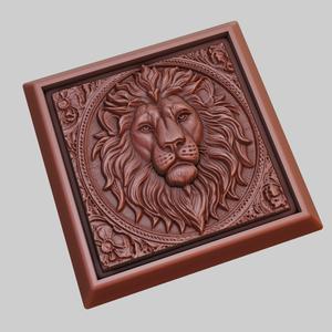 lion Animal 3D Model for CNC Router Laser & 3D Printer