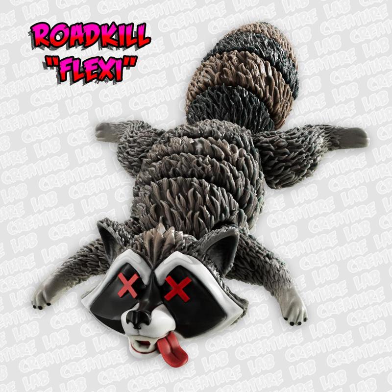 Raccoon Flexi Toy