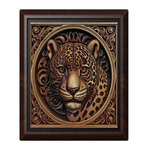 Jaguar animal wall art relief wall decor