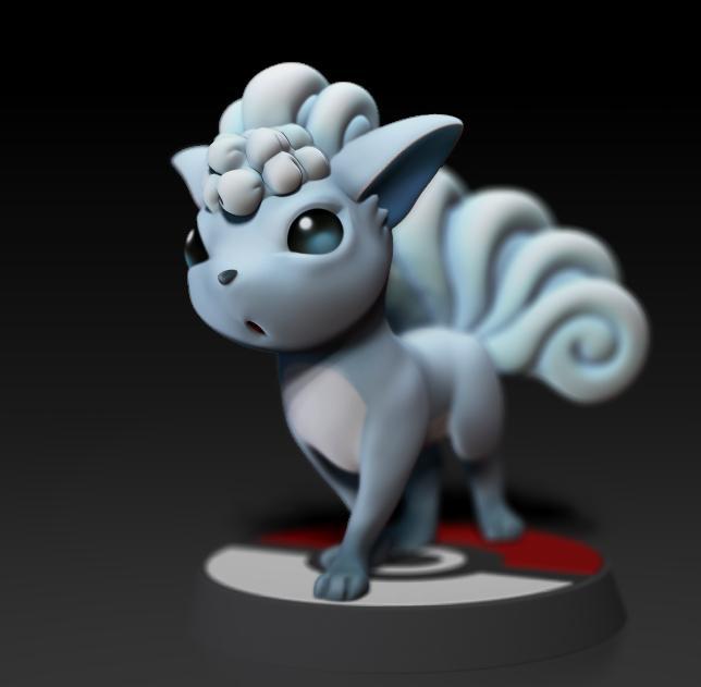 Aloran VULPIX - POKÉMON FIGURINE - POKÉMON UNITE