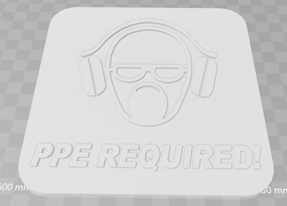 PPE Required Signage