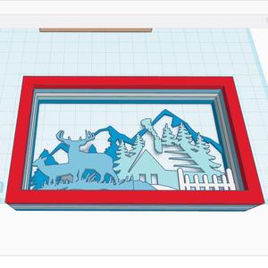 3D Winter Decoration