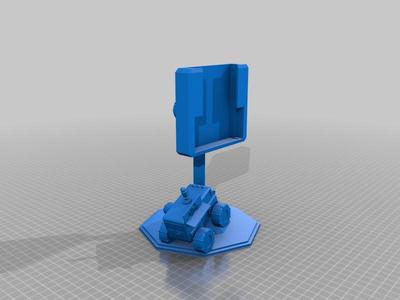 FHW: Trusting the Process Cellphone stand (Snak the ripper)