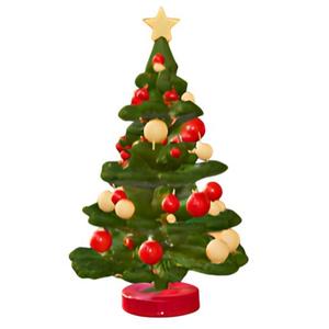Ornamented Christmas Tree with Base
