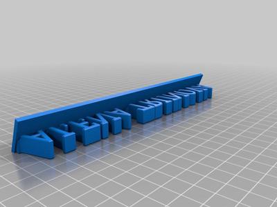 NAME STAND