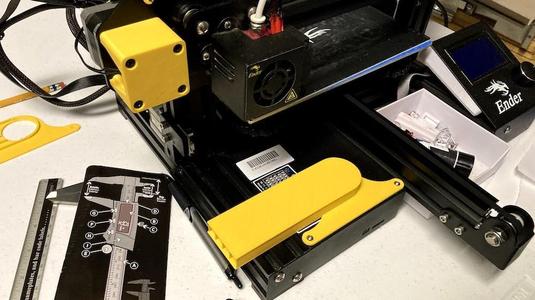 Logo-free Ender 3 Main Board Fan Guard