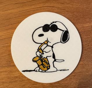 Snoopy Coaster / Music / Saxophone / Coffee 