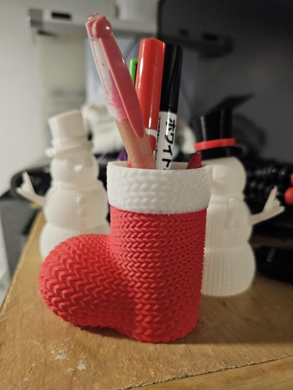 Christmas Stocking knit Cup