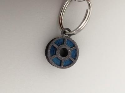 Filament Spool keychain