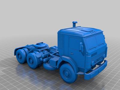 Russian Truck KamAZ