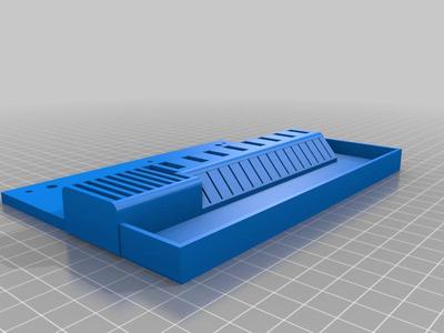 Under Desk USB and SD Card Holder With tray