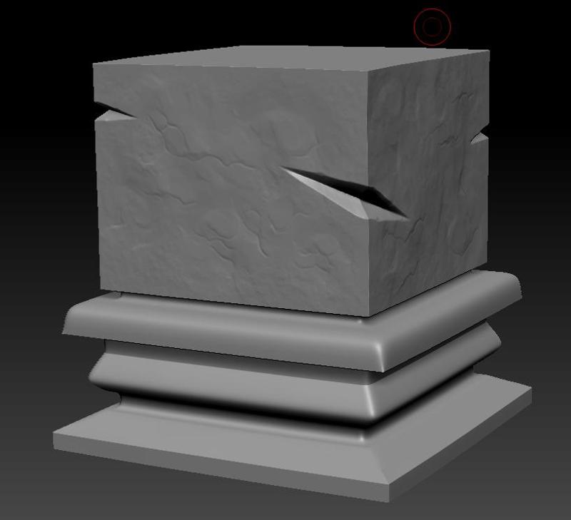 pedestal base for miniatures