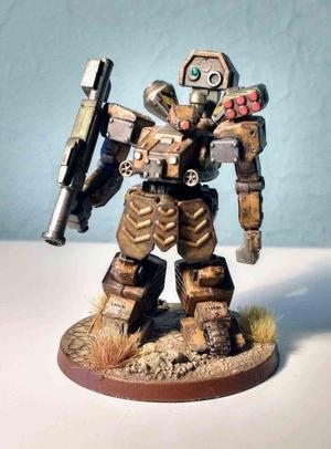 Heavy Gear plastic Kodiak detail parts
