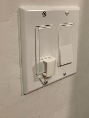 Lutron sensor directional blocker