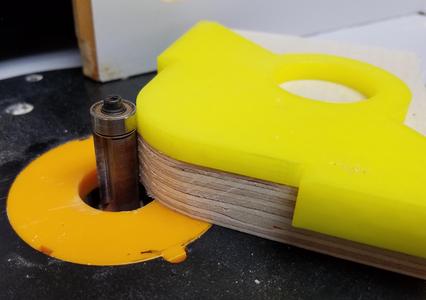 Corner Radius Router Template
