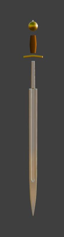Sword in Parts - 3D Printable Model