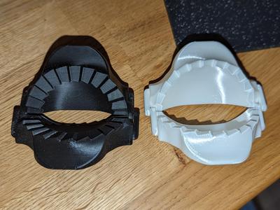 Pasta press for extra filling
