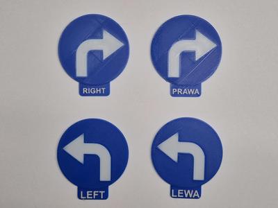 Direction Recognition Signs