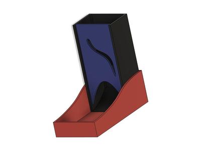 Simple Folding Dice Tower