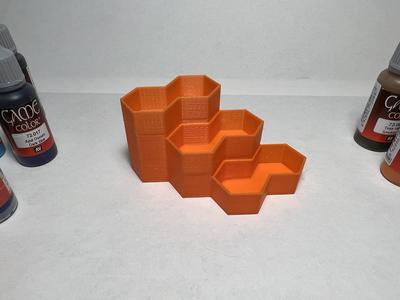 Paint stand for dropper bottles