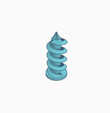 Dry Wall Plug Spiral