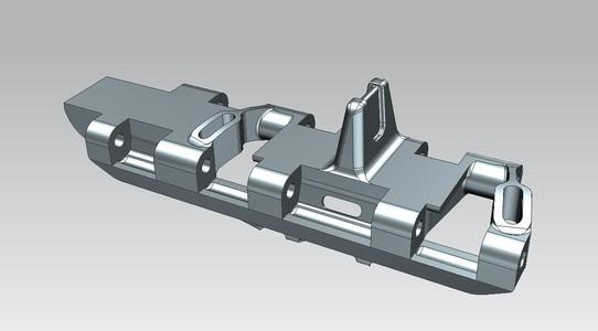 MOVABLE PZ.KPFW III/IV OSTKETTE TRACK LINK FOR 3D PRINTING IN 1:35 SCALE