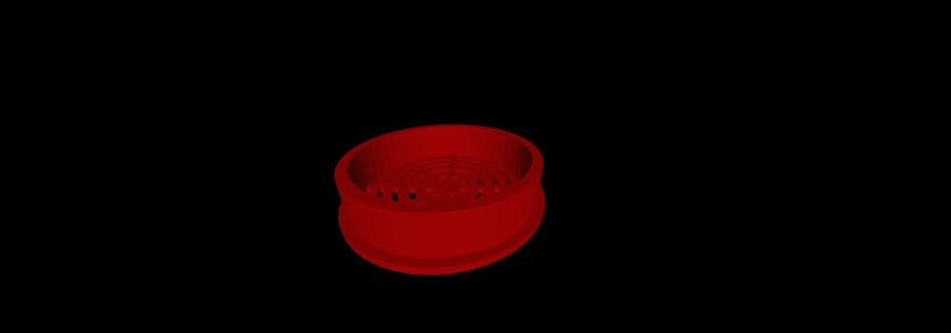 Milling machine fan cover