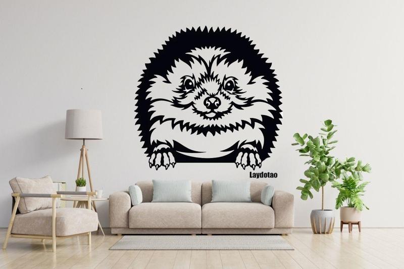 hedgehog animal deco
