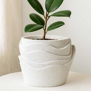 Modern Plant Pot with Drainage