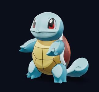 Squirtle (Pokémon) Paintable Figurine