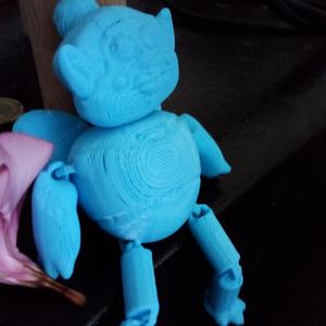 Farry the Flexi Fairy (supported and non-supported)