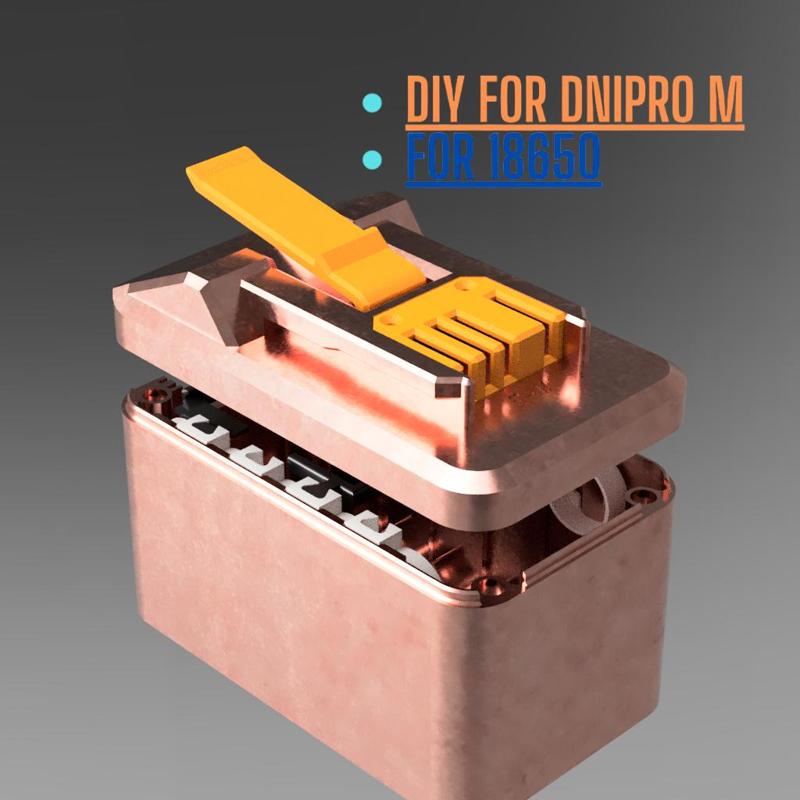 15x18650 bat DIY 18v batery for Dnipro-M, Standart