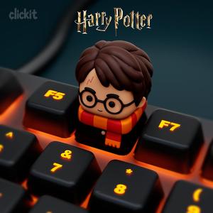 Harry Potter Keycap STL – 3D Printable Artisan Keycap | Wizard Keyboard Keycap for Mechanical Keyboards (Cherry MX)
