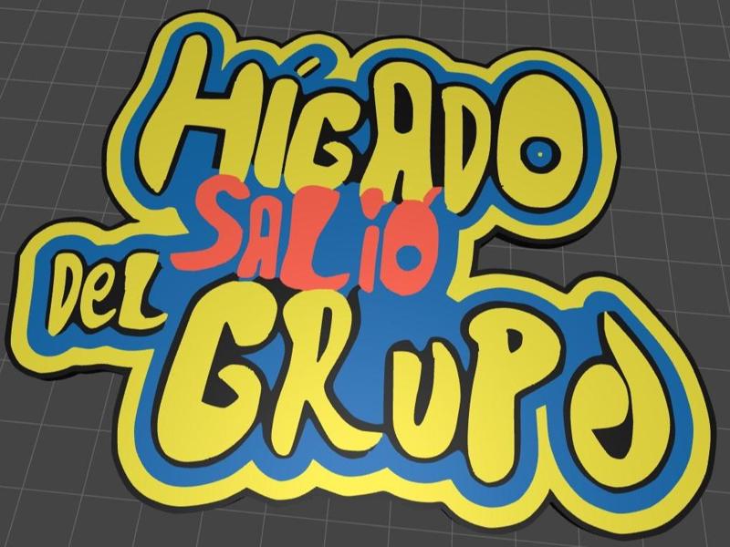 Logo slightly noisy liver left the group