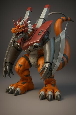 MegaloGrowmon digital digimon stl
