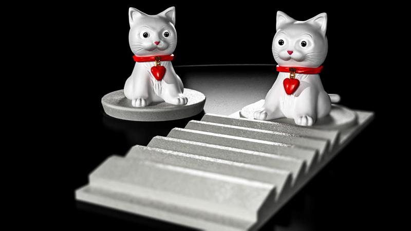 Cute Cat Phone Holder