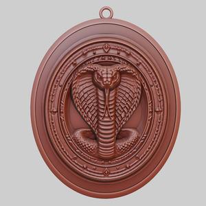 Snake Animal Pendant Snake Animal Necklace for CNC Router Laser & 3D Printer