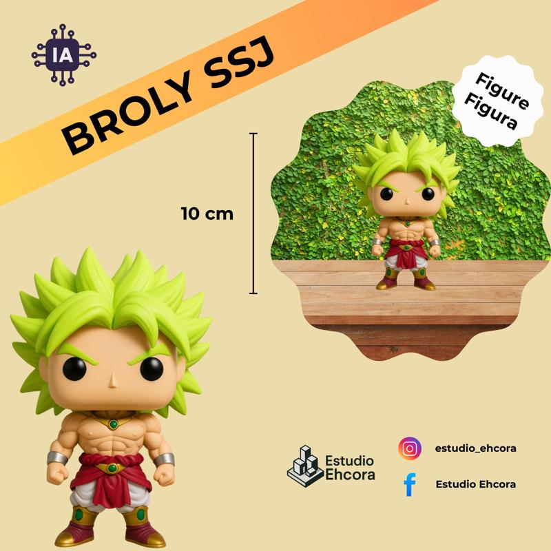BROLY SSJ FUNKO Figura 10cm