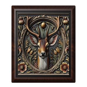 Fallow Deer animal wall art relief wall decor