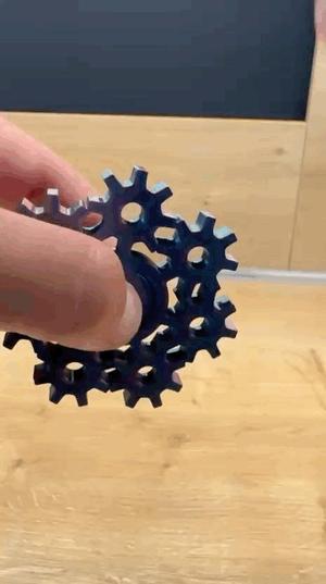 Gear-Look Fidget Spinner