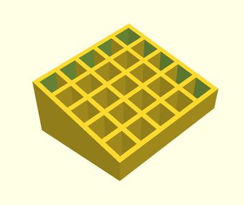 Launch box pen holder