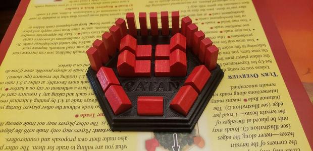 Catan Piece Holder